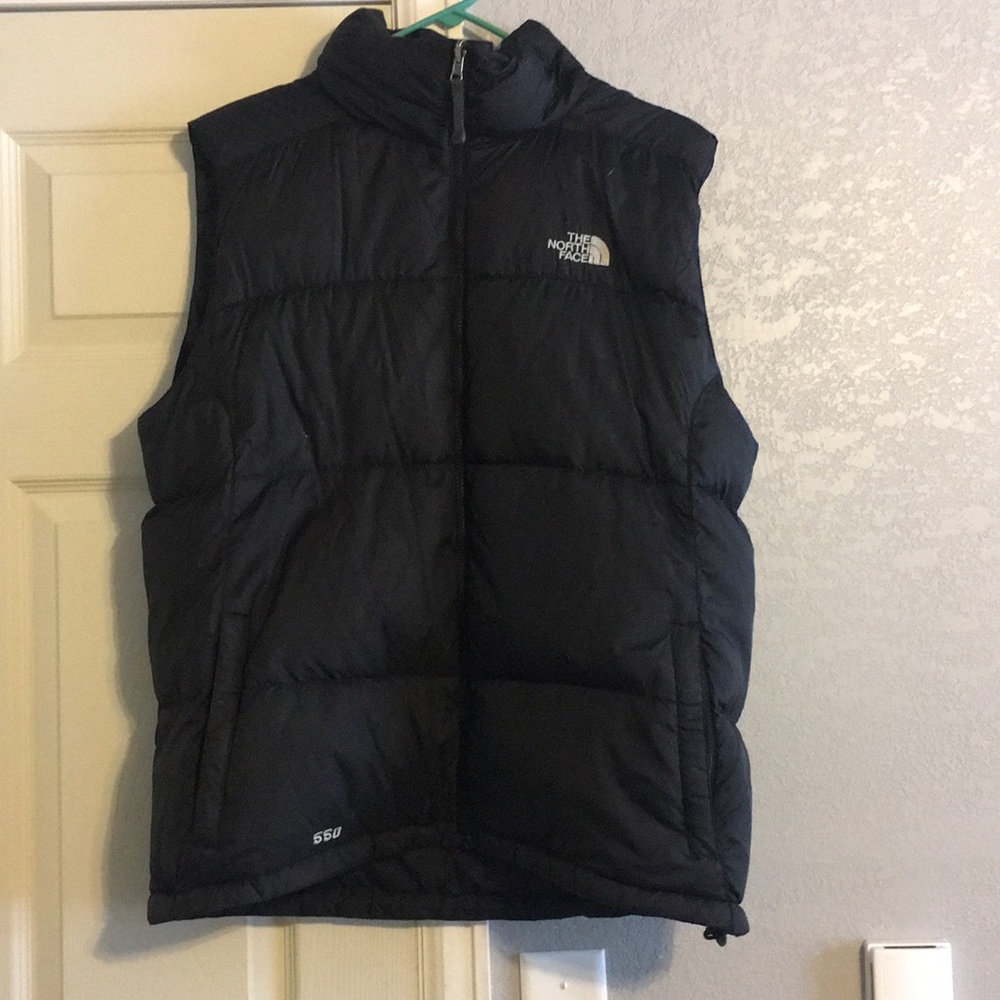 Men’s Black North Face Vest